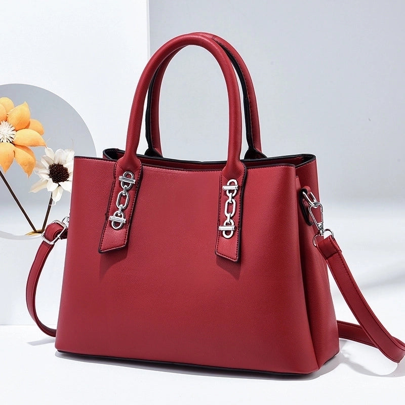 Women's Medium All Seasons Pu Leather Streetwear Handbag