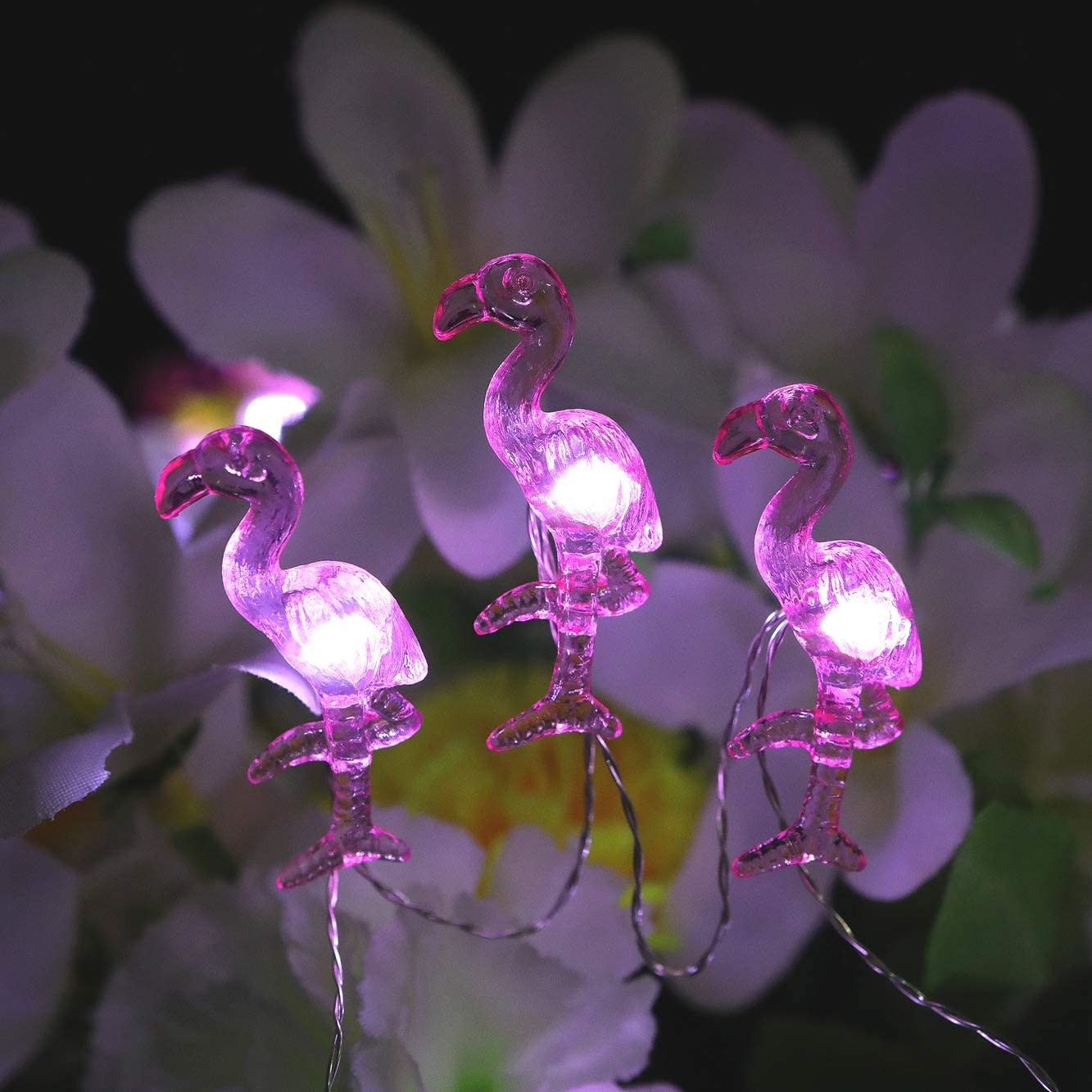 Cute String Lights For You-Natural Seashell. Conch. Honeybee. Pineapple.Flamingo