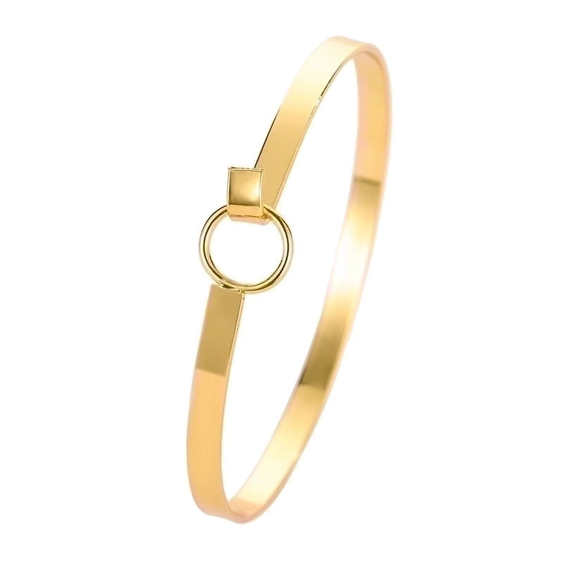 Alloy Gold Plated Silver Plated Fashion Plating Inlay Heart Shape Feather Bow Knot Bangle