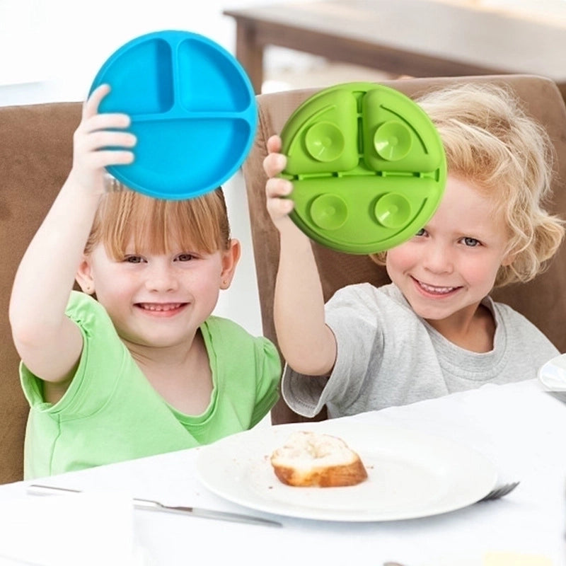 Casual Vacation Solid Color Silica Gel Plate 1 Piece