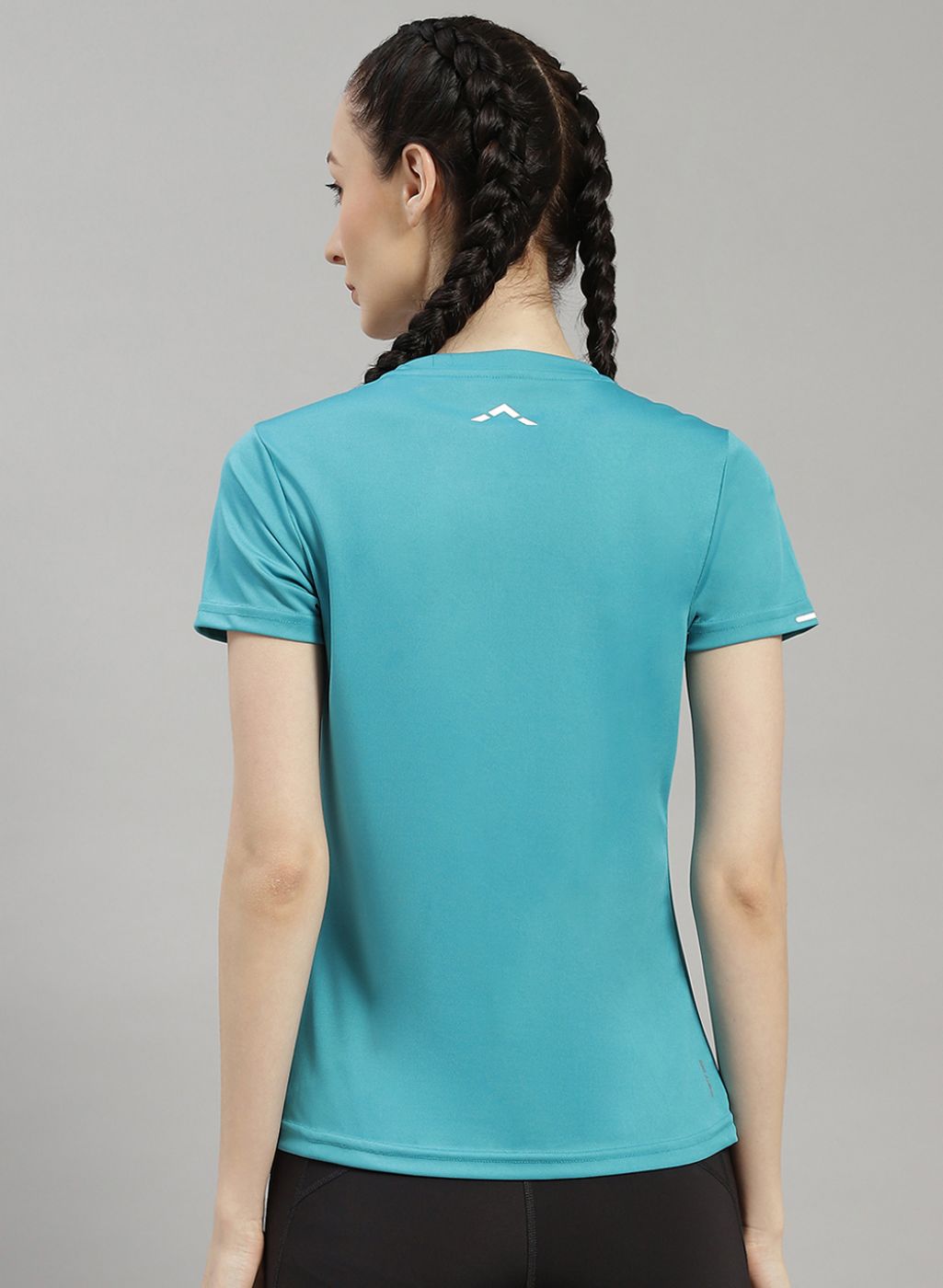 Women Blue Solid Top