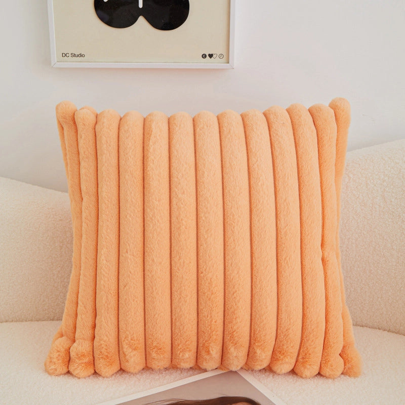 Casual Elegant Minimalist Solid Color PP Cotton Plush Throw Pillow