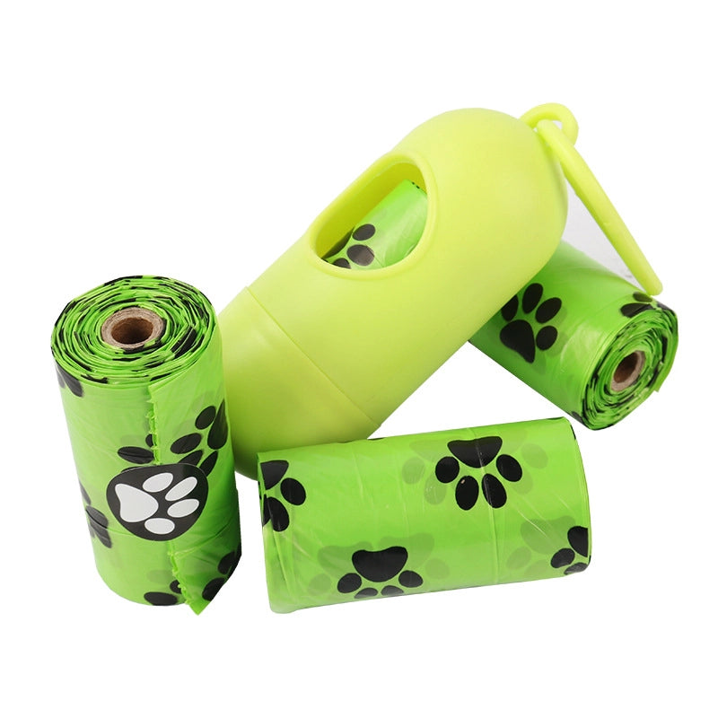 Pet Garbage Bag Degradable Single Roll Stool Bag Shit Bag Dog Stool Bag Pet Toilet