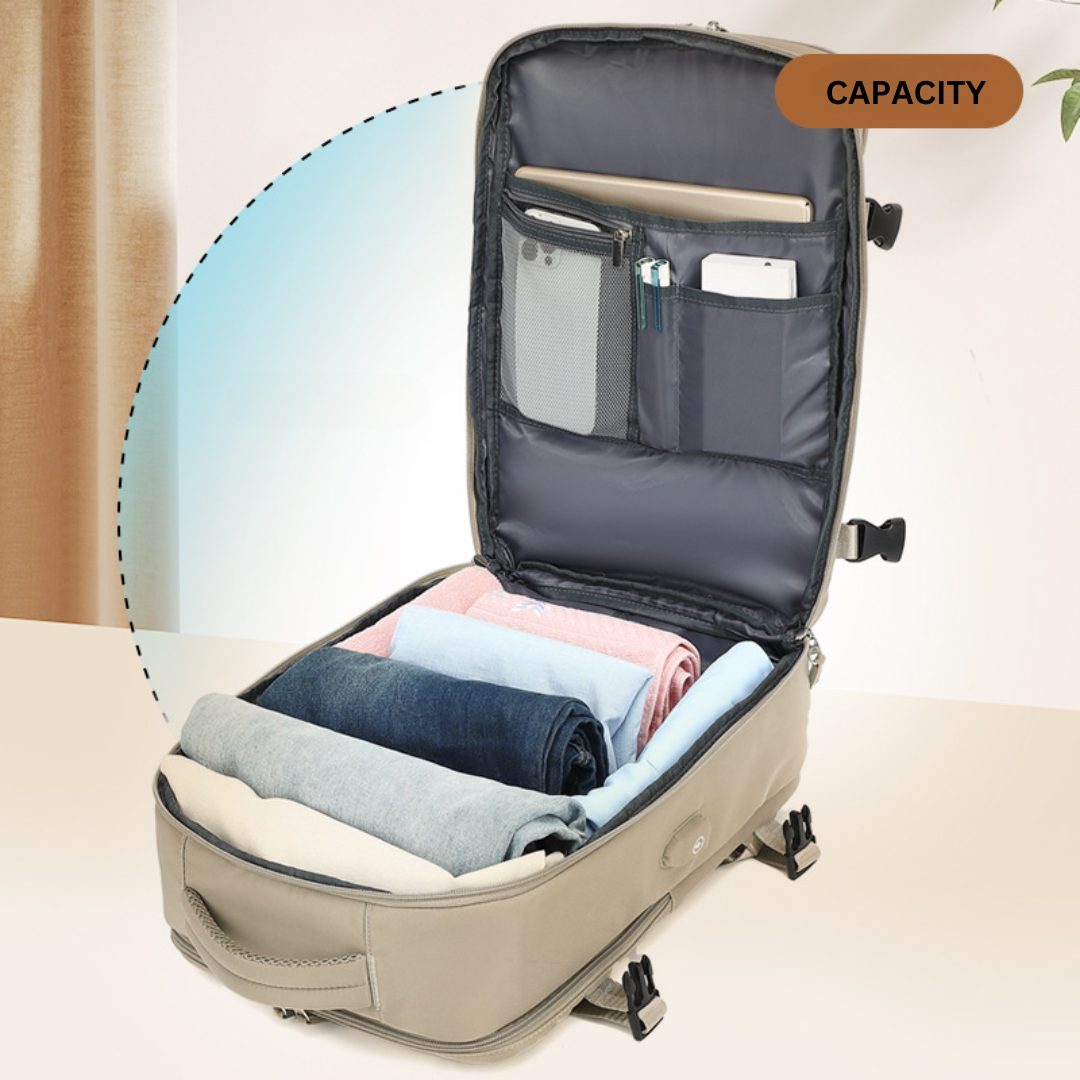 Large Capacity Multifunctional Nylon Travel Backpack