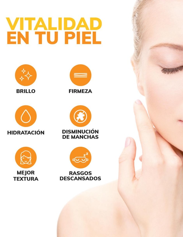 Kit Limpiador + Tónico + Serum Vitamina C + Acido Hialuronico Skin Care Suero Facial Quotidien