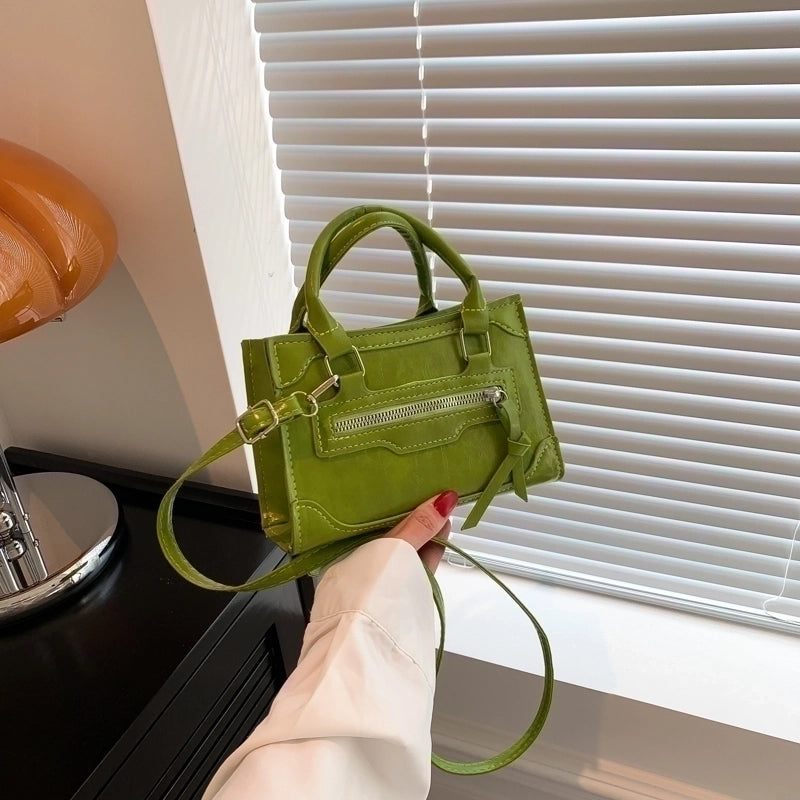 Women's All Seasons Pu Leather Classic Style Handbag