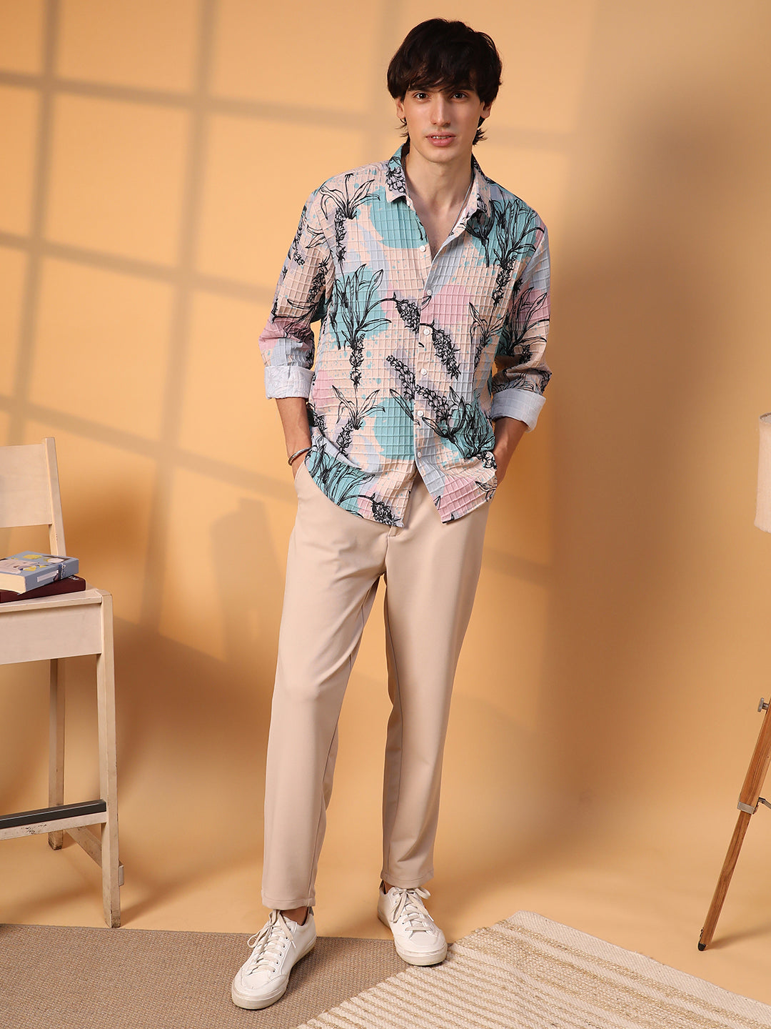 Sprig-Waffle Shirt