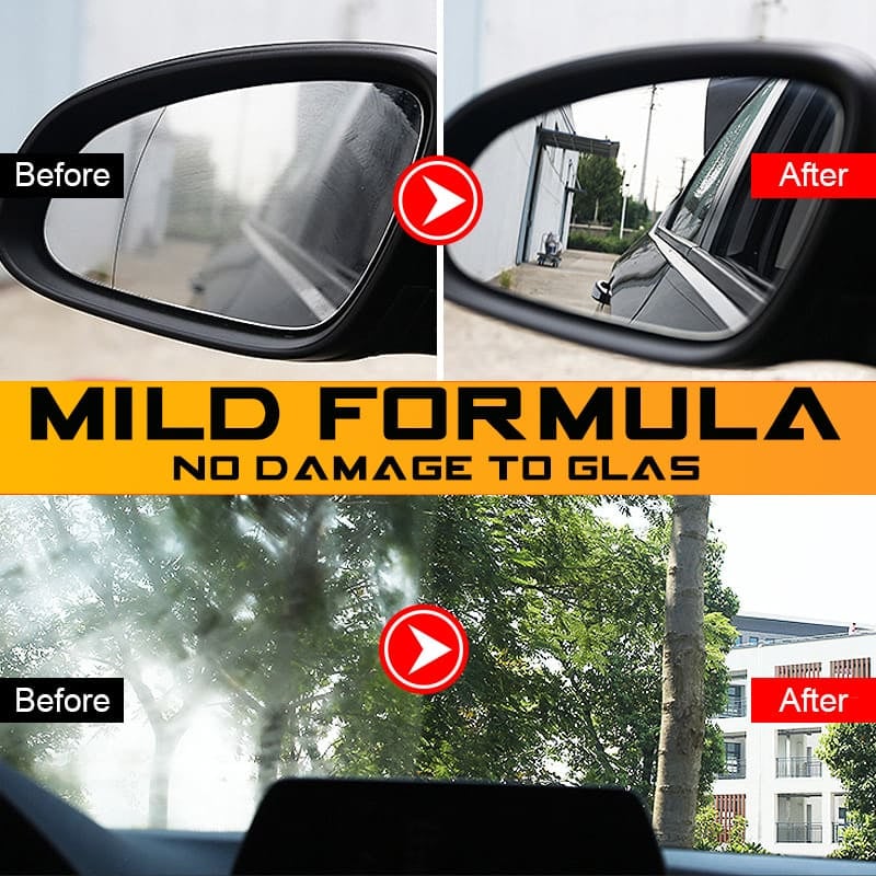 Glass Oil Film Removing Paste(Complimentary Sponge Cleaning)