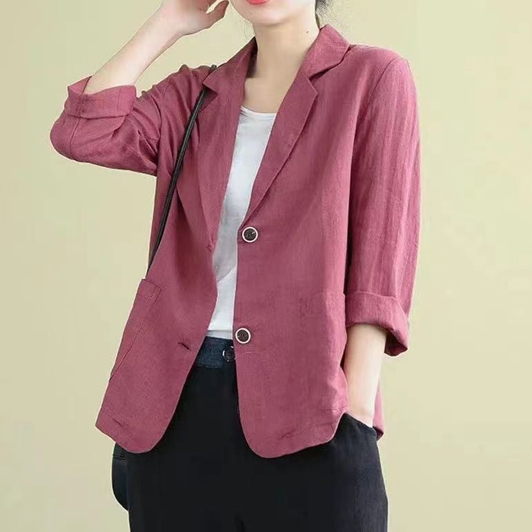 Versatile Long Sleeved Casual Loose Suit Jacket-Buy 2 Free Shipping