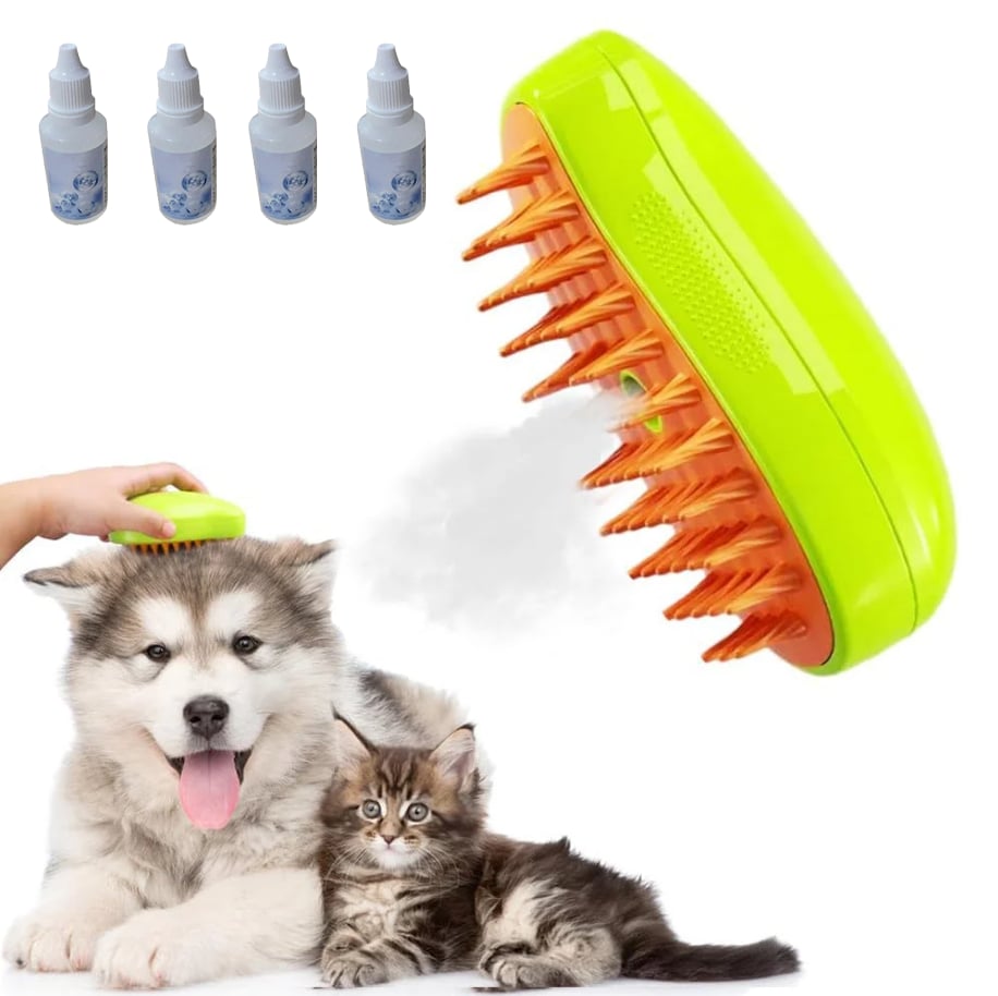 Steamy Pet Brush