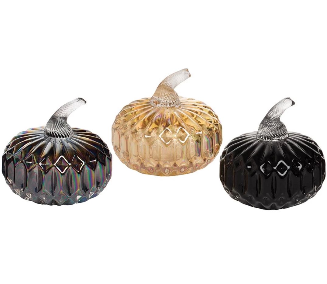 Witches' Crystal Glass Pumpkin