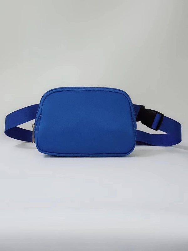 Women's Streetwear Solid Color Nylon Waist Bags