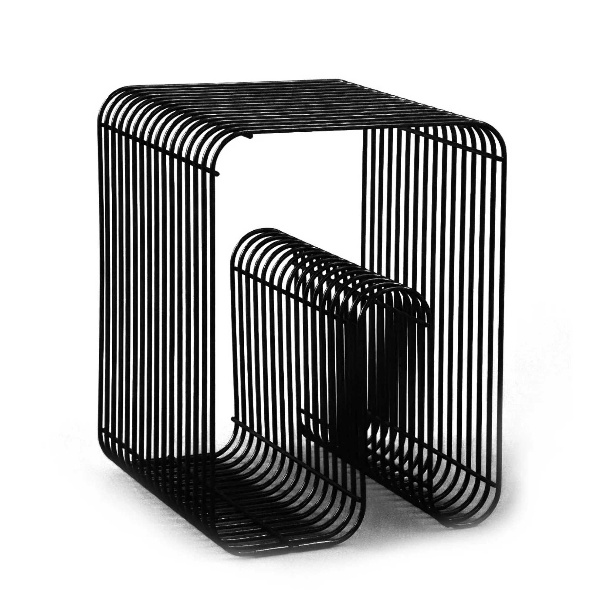 Aytm Curva Stool. black