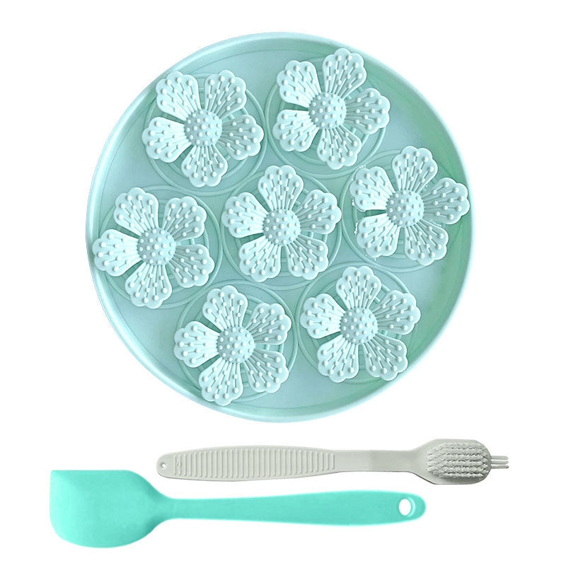 Cat And Dog Tableware Silicone Licking Plate Dog Licking Plate Slow Food Mat Silicone Plate Bowl Smell Licking Pad Licking Plate In Stock