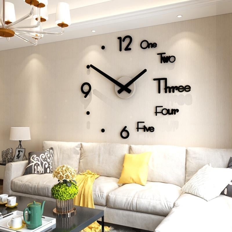 3D DIY Creative Wall Clock