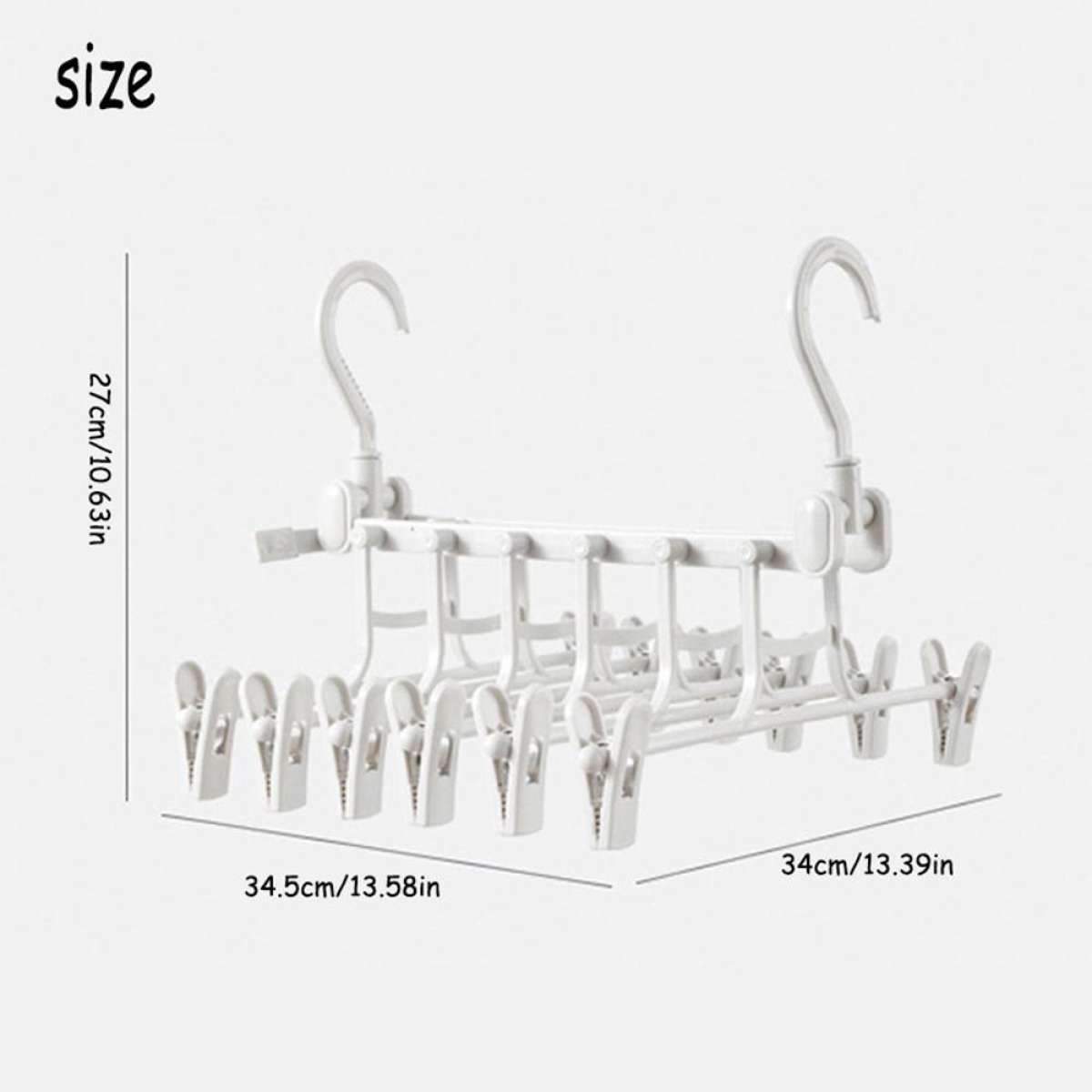 Foldable Coat Clothing Hanger
