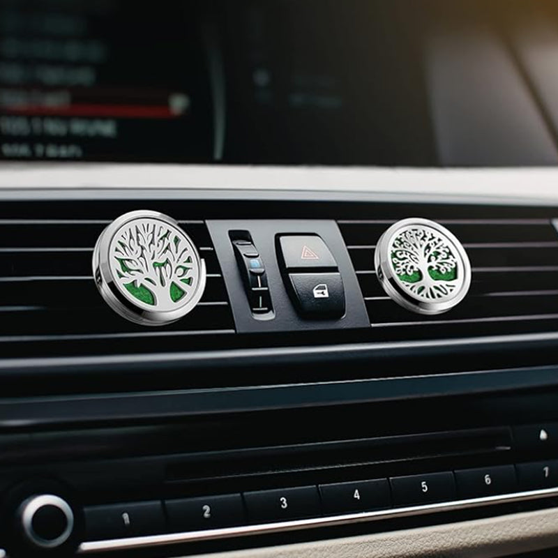 🔥Air Freshing Car Vent Diffuser Set with Clip & 10 Aroma Pads