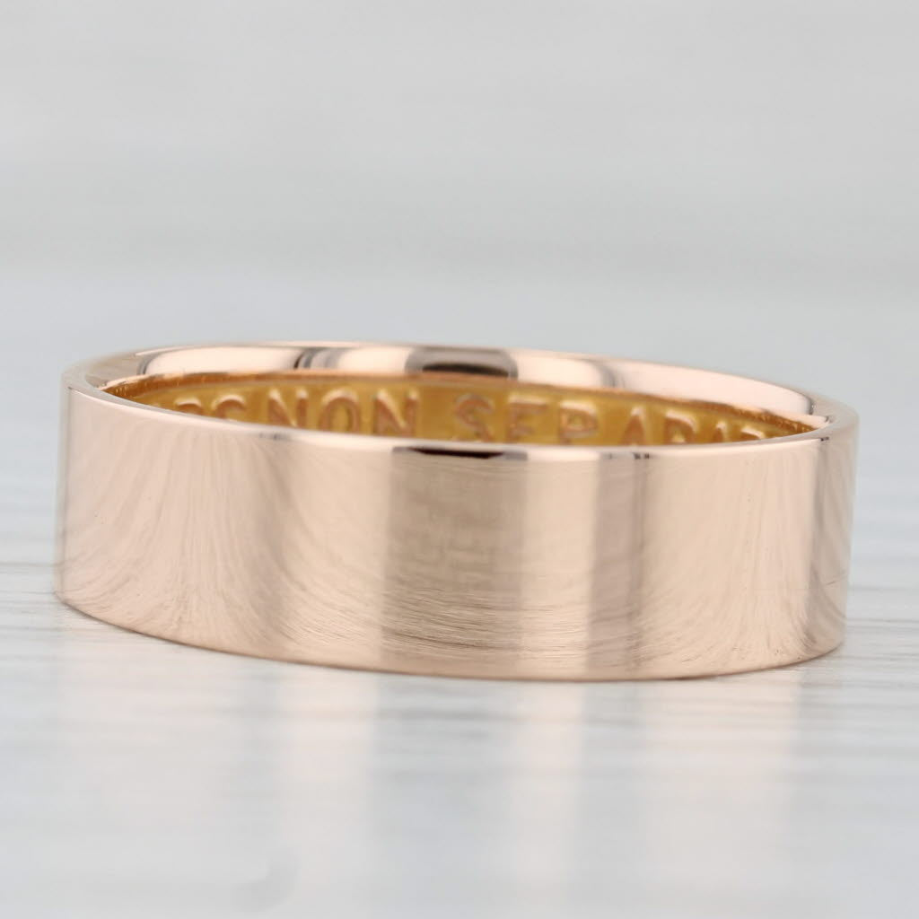Antique Scottish Rite 14th Degree Ring 14k Rose Gold Band Masonic Size 12