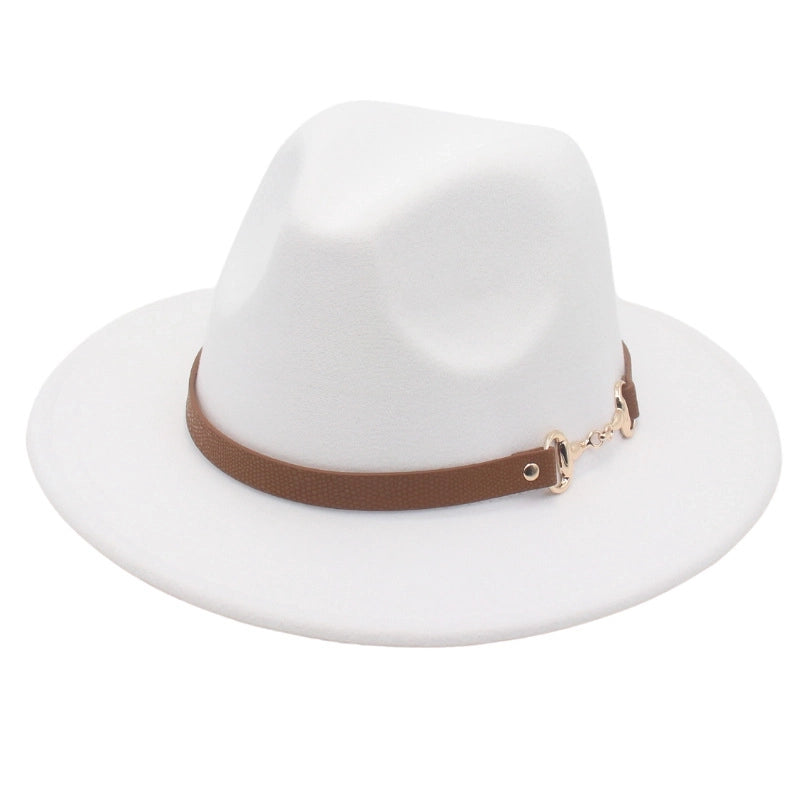 Top Hat Shanghai Beach Gentleman Performance Outdoor Travel Autumn And Winter Hat Fedora
