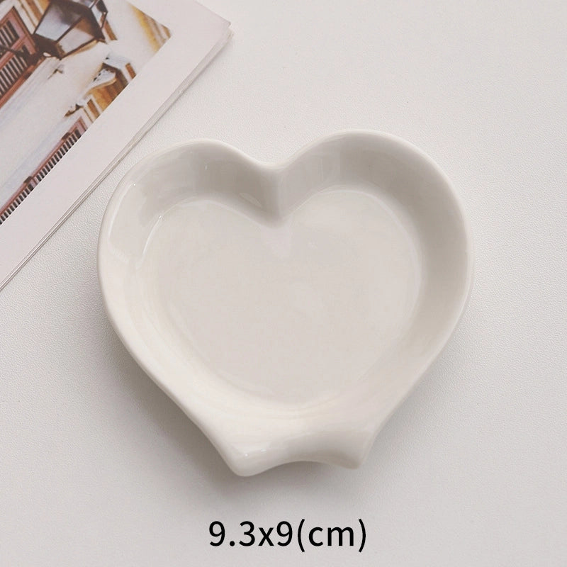 Creative Soup Spoon Rack Spoon Holder Household Ceramic Spoon Coffee Spoon Decal Roasted Flower Ceramic Spoon Holder