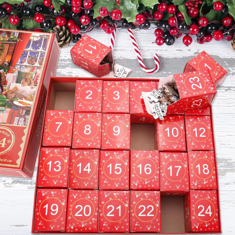 Christmas Vacation Advent Calendar 2024 for Kids & Family