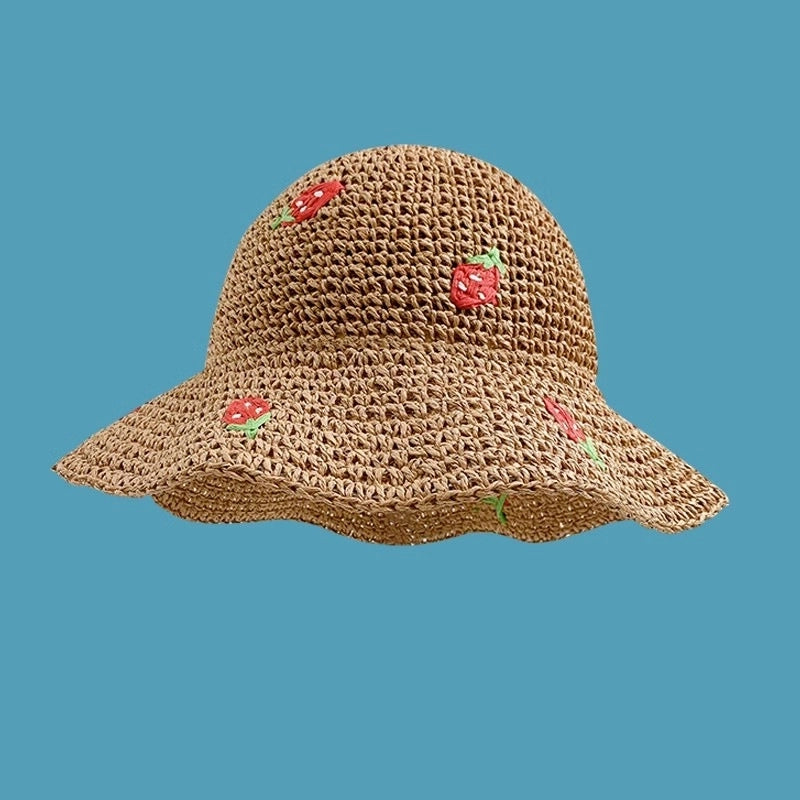 Women's Vacation Minimalist Bow Knot Big Eaves Sun Hat