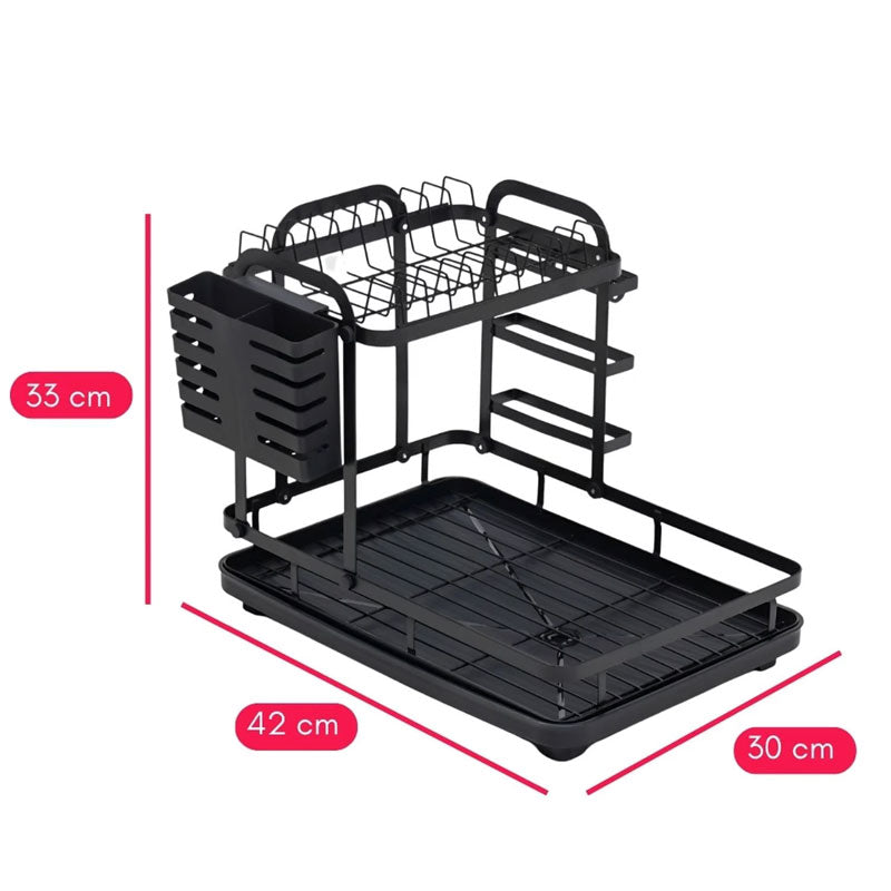 LUXOR  DISH DRYING RACK - 2 LAYER