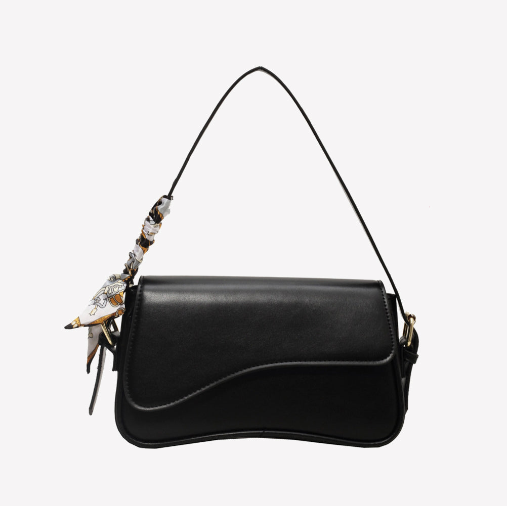Textured Niche  Autumn Shoulder Crossbody Square Bag
