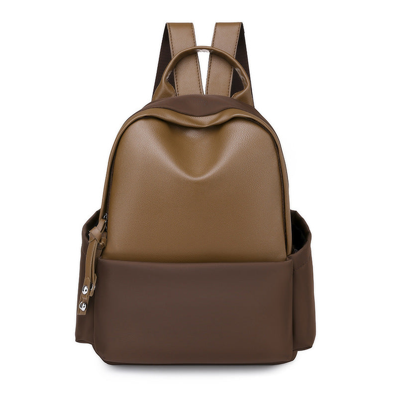 Trendy Large Capacity  Spliced Women's Backpack