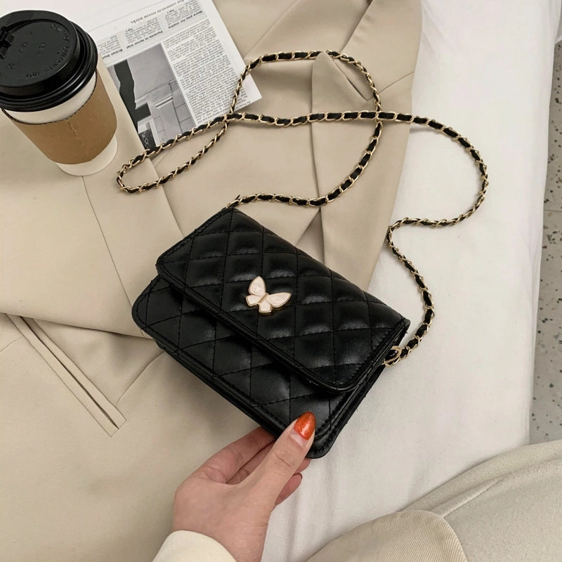 Casual Fashion Rhombic Chain Crossbody Bag