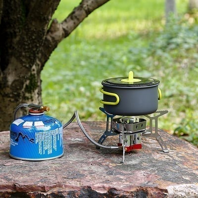 🔥Summer Promotion 49% OFF💥Camping Outdoor Windproof Gas Burner