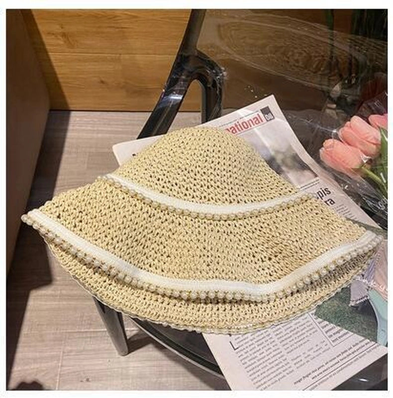 Women's Vacation Minimalist Bow Knot Big Eaves Sun Hat