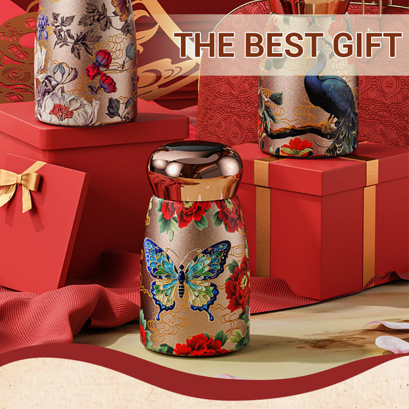 🔥Hot Sale🔥 Limited Time Half Price - 2025 New Retro Portable Smart Thermal Mug