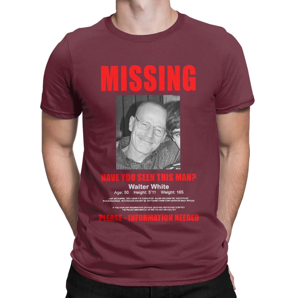 Walter White Missing Tee