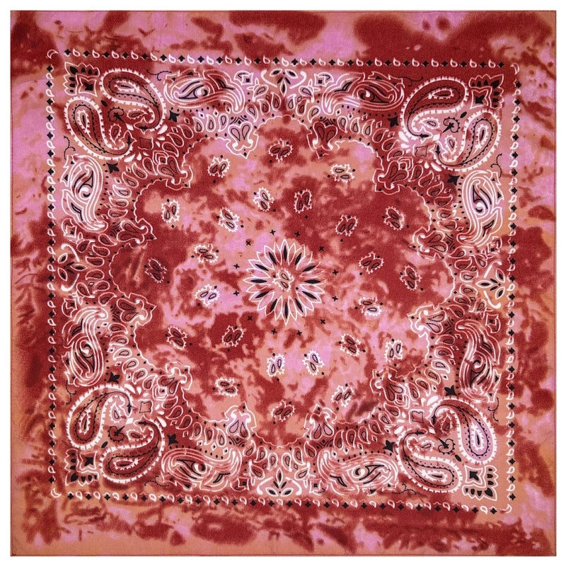 Unisex Hip-Hop Tie Dye Polyester Kerchief