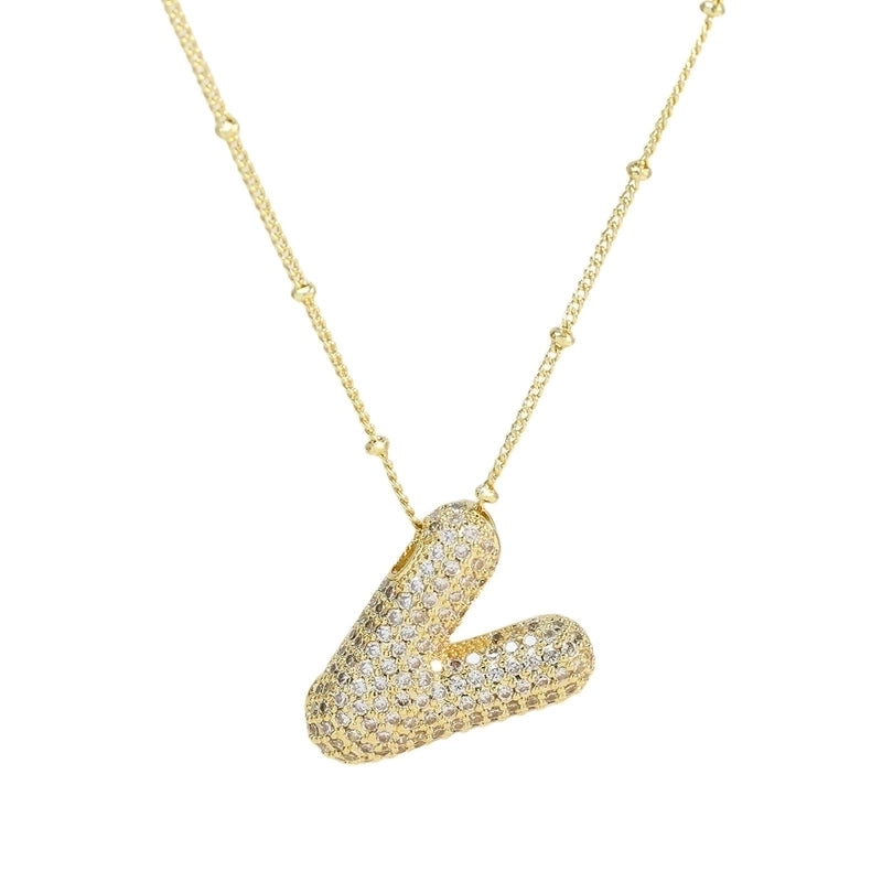 Minimalist Letter 304 Stainless Steel Pendant Necklace