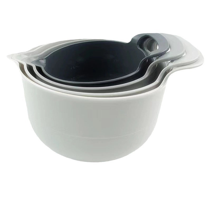 Casual Solid Color Plastic Salah Bowl