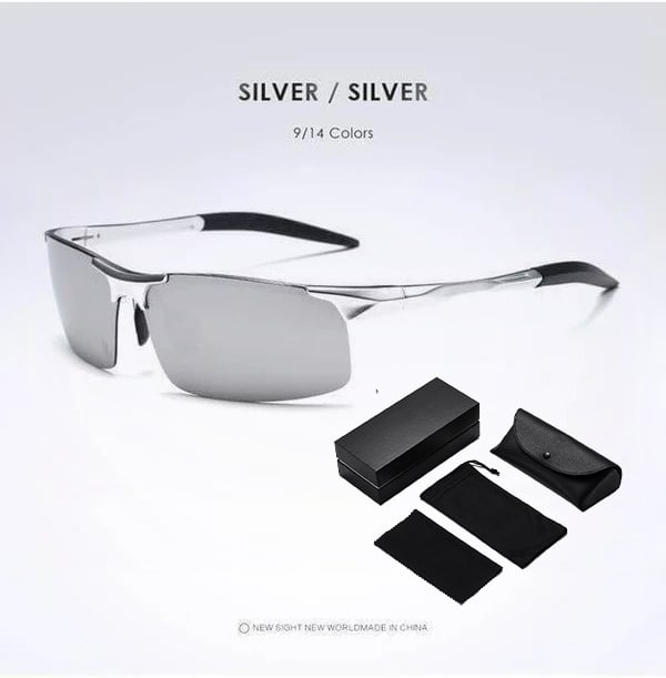 2022 Men's Sunglasses with Anti-glare Polarized Lens