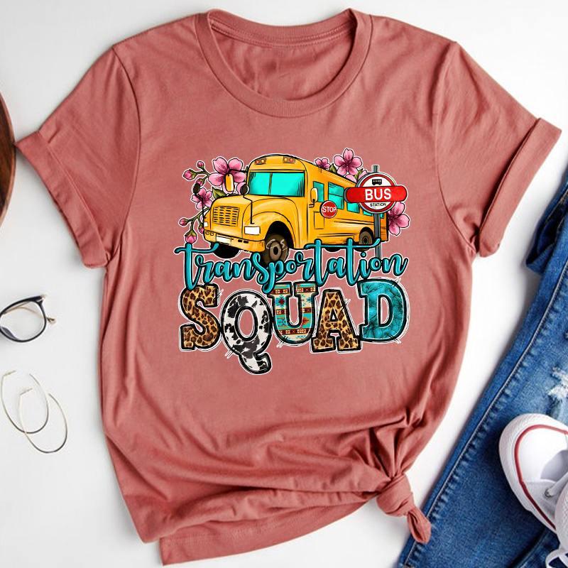 Transportation Squad Teacher T-Shirt