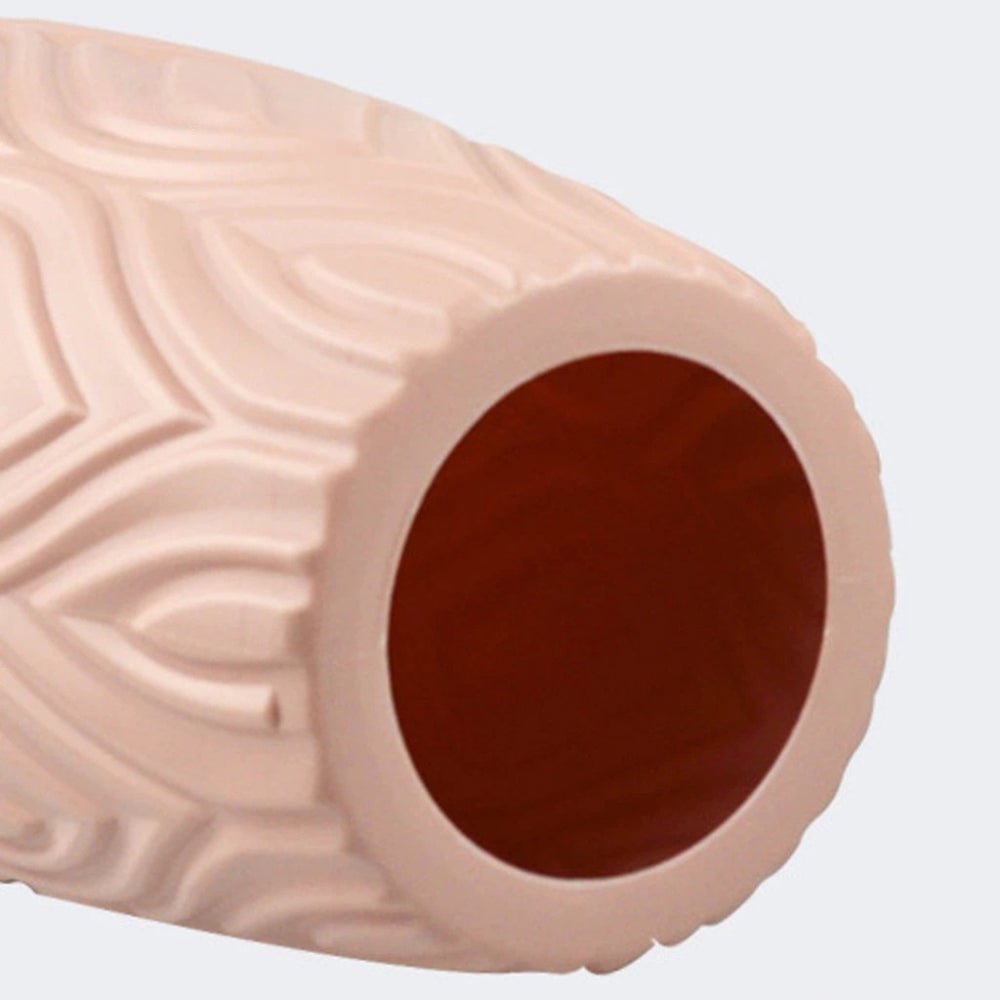 Sculpted Textured Leaf Vase