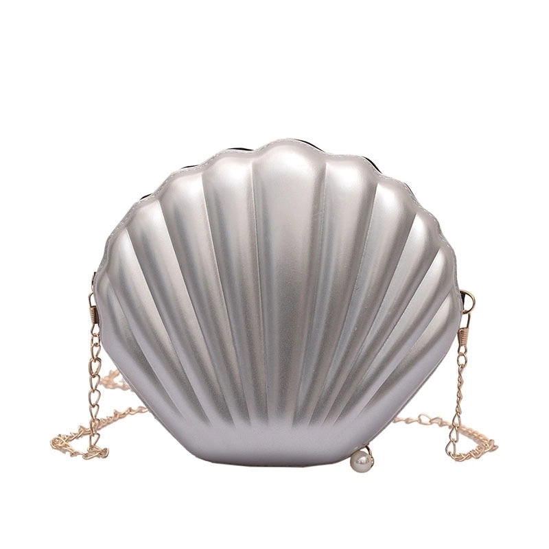 White Yellow Red Pc Solid Color Shell Evening Bags