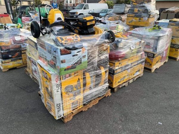 🎁2025  Amazon Customer Returns Tool Pallets Online⭐Buy 7 FOOT TALL “MONSTER” PALLETS Online