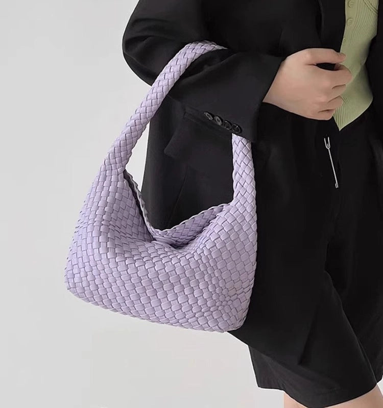 Summer Handmade Woven Bag Women's Bag New Fashion Small Bag Underarm Bag Crossbody Shoulder Hand Bag
