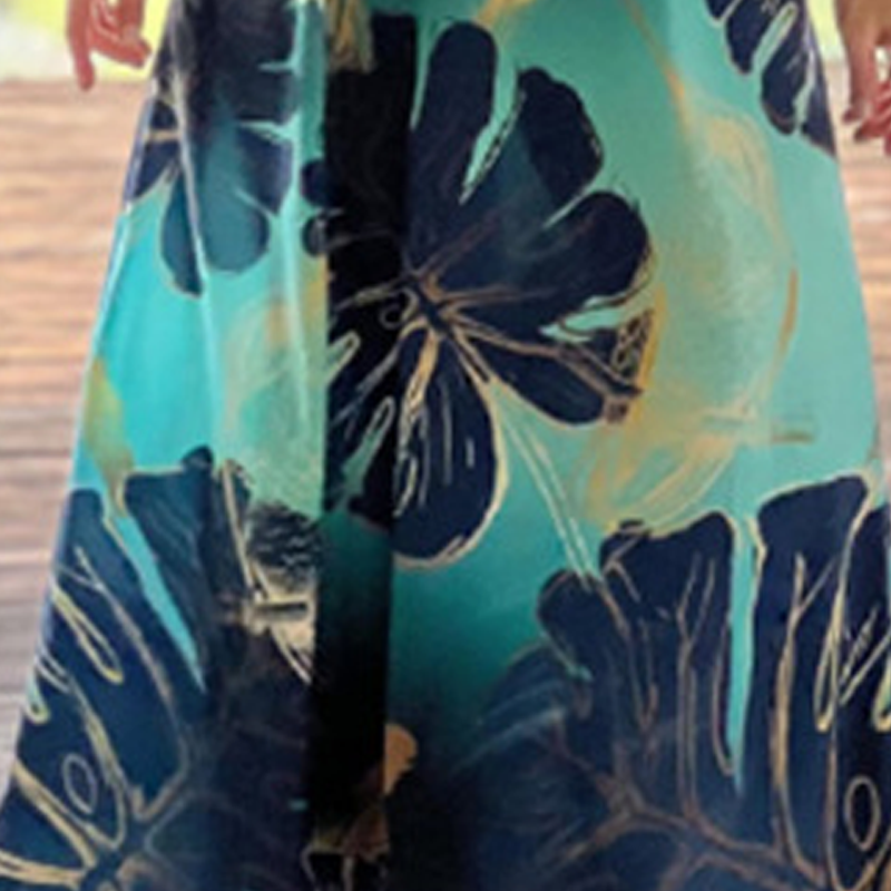 🌿Women’s Loose Printed Sleeveless Maxi Dress💕