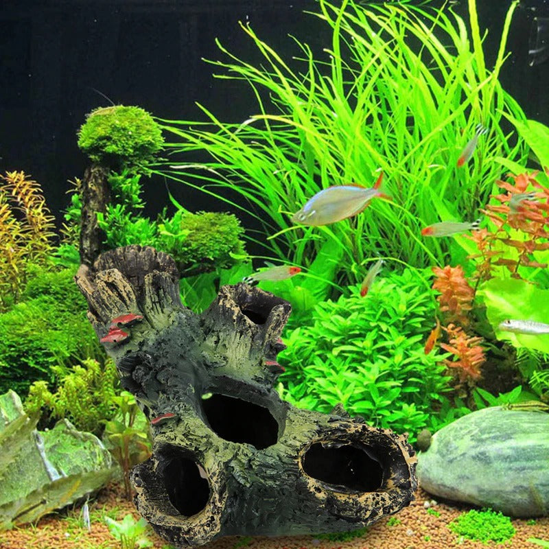 Trunk Bole Driftwood Ornament For Aquarium
