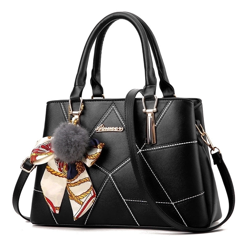 Women's Large All Seasons Pu Leather Vintage Style Handbag