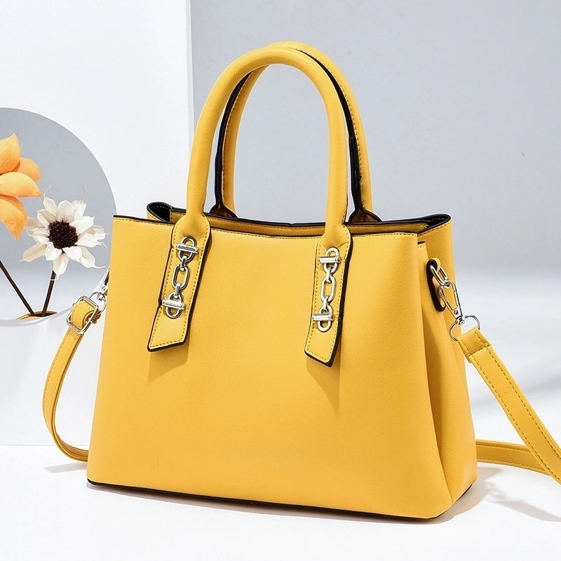 Women's Medium All Seasons Pu Leather Streetwear Handbag