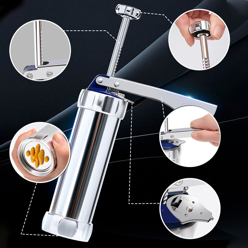 Upgrade Aluminum Cookie Maker Press Kit