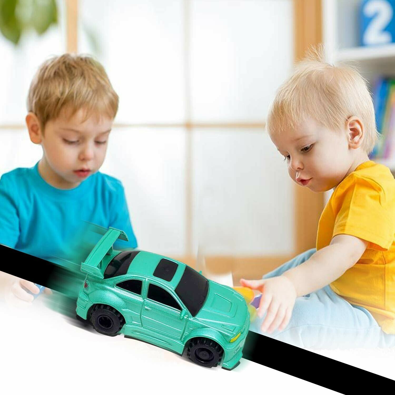 Only one-time sale throughout the year Sale-🔥47% OFF🔥)Magic Inductive Truck Toy Follows Line Drawn  Toy Vehicles Gift for Kids & Children