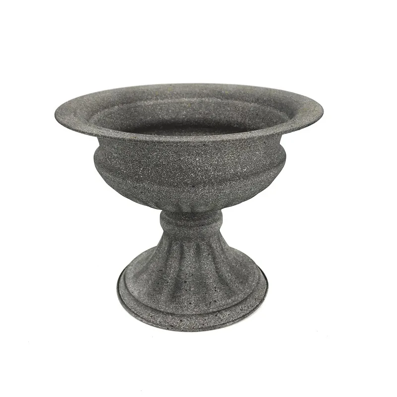 Hot-selling Tall Flower Pot Wedding Decoration Simulated Flower Arrangement Iron Vase